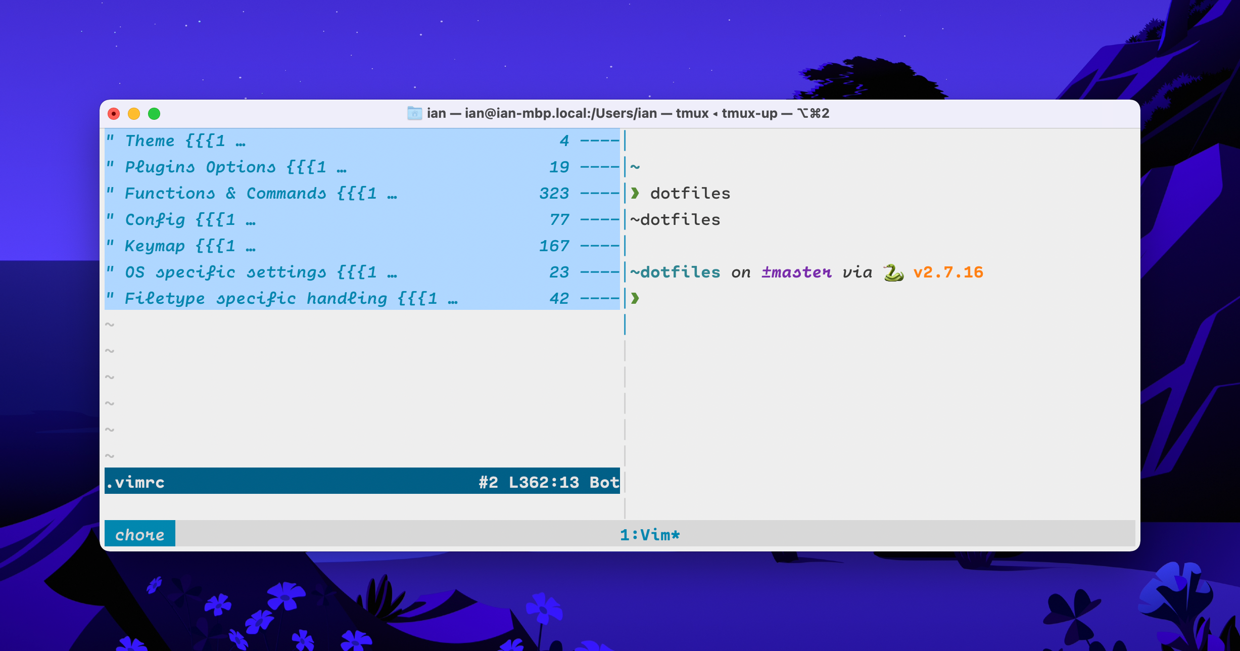 Shell, Tmux and Vim